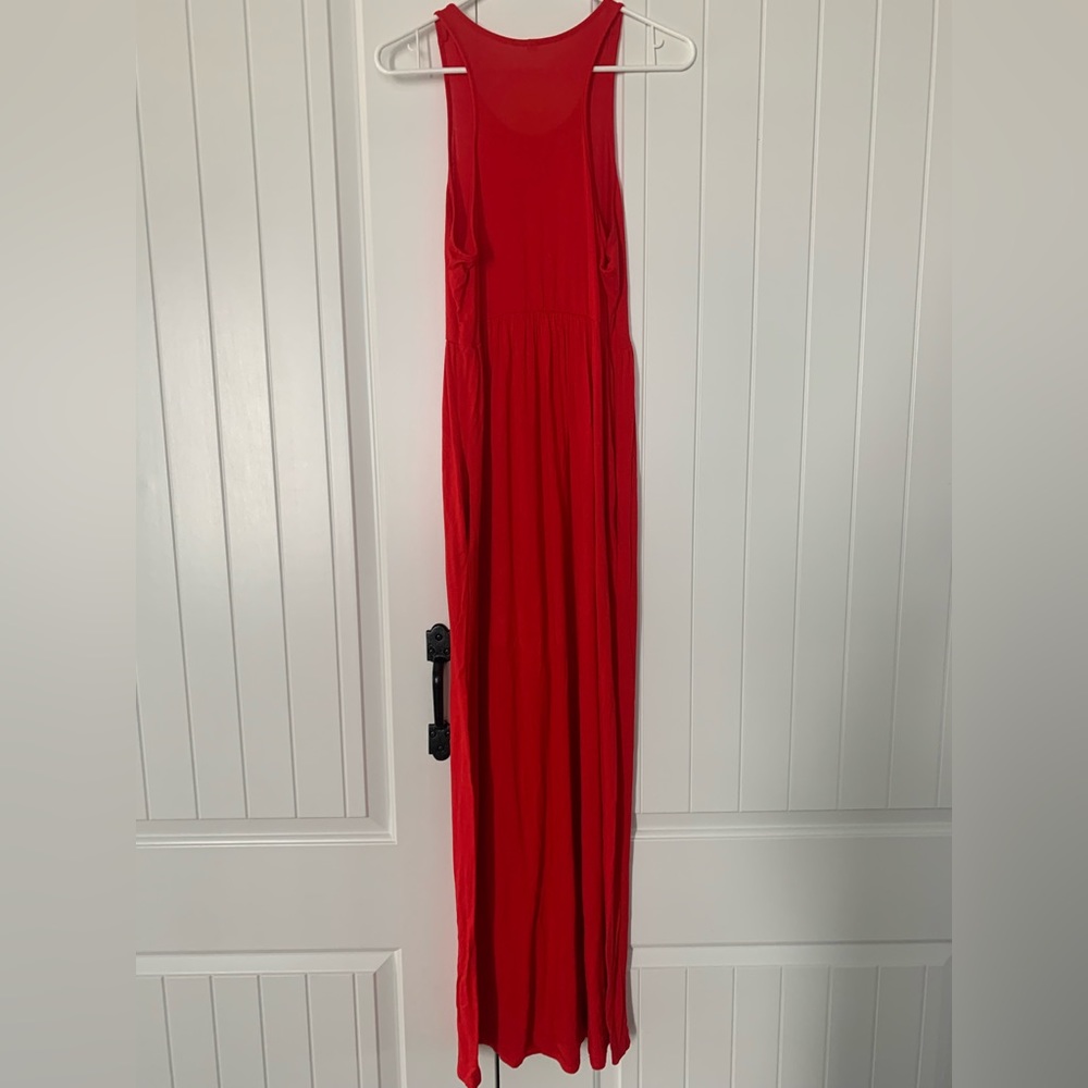 Red Sundress Maxi Dress - Picture 5 of 5